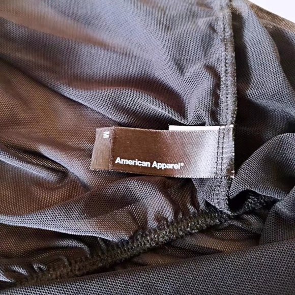 LIKE NEW American Apparel Micro Mesh Romper M - Picture 4 of 7